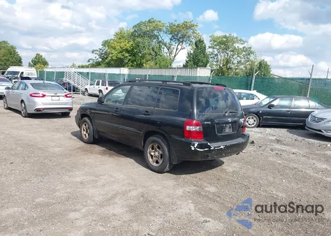 2005 Toyota Highlander from USA, damaged, VIN JTEGD21A150106448